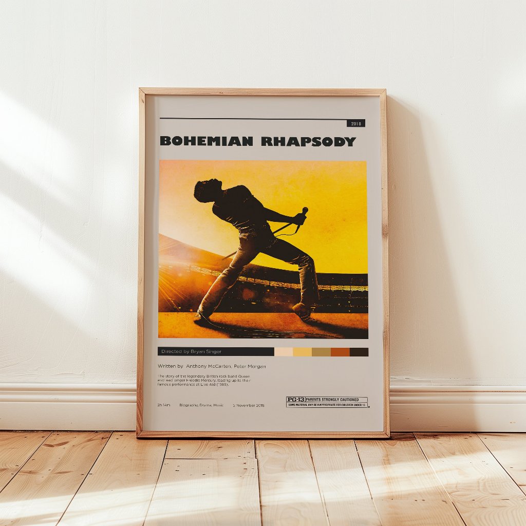 POSTER  ⭐️ Bohemian Rhapsody Poster - Tranh Treo Tường - Wall Decor - FreeShip