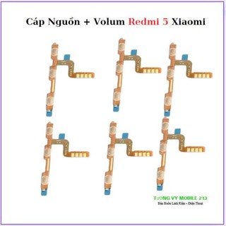 Cáp nguon + volum redmi 5 xiaomi