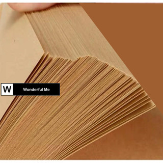 [50 TỜ] Giấy Kraft nâu 80gsm (không phải giấy bìa)