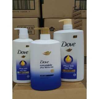 DẦU GỘI /DẦU XẢ DOVE PHỤC HỒI HƯ TỔN 1.4KG/880G/XẢ620