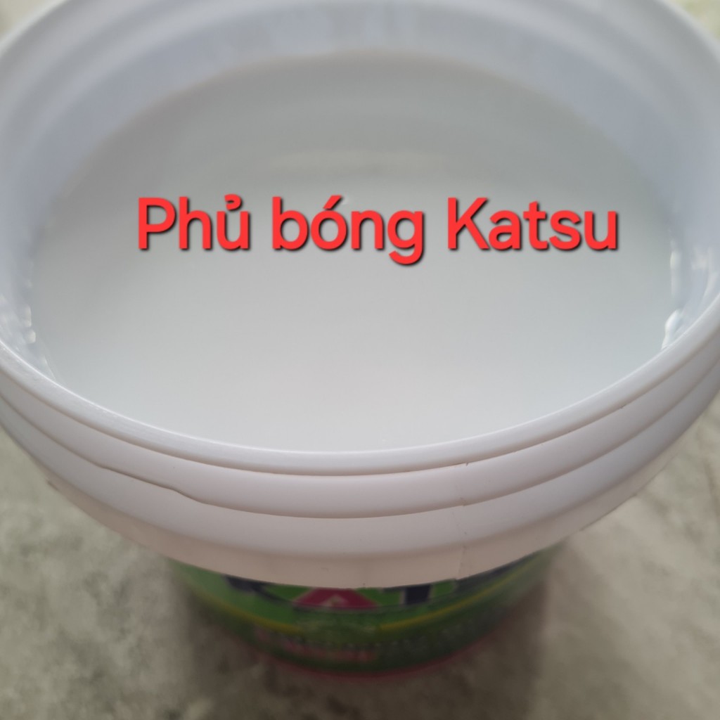 [Lon 4kg] Sơn Phủ Bóng KATSU Hệ Nước Ngoại Thất