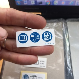 Tem sh ý 300i , sh 150i chính hãng
