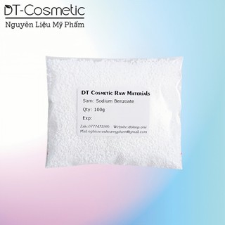 100g sodium benzoate - chất bảo quản nấm mốc - nguyên liệu mỹ phẩm
