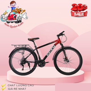 Xe đạp thể thao khung thép Xaming mới nhất 3 số 7 tốc độ Anh Quân Kids