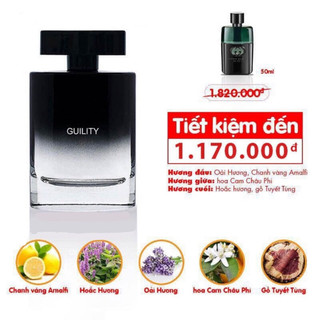 Nước hoa nam guility 100ml