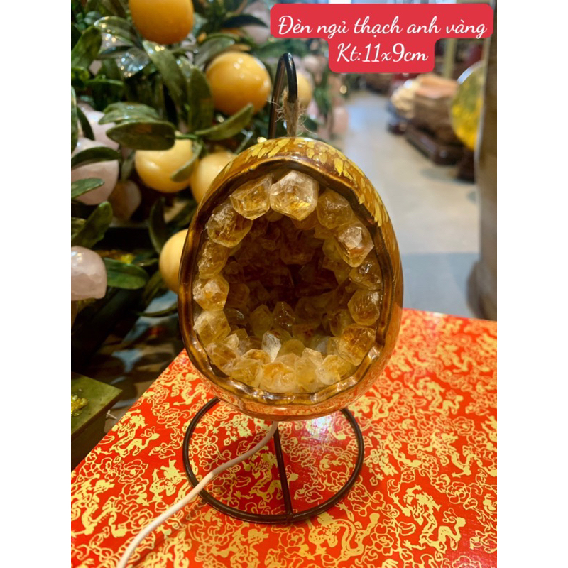 Đèn ngủ thạch anh tím/ thạch anh vàng