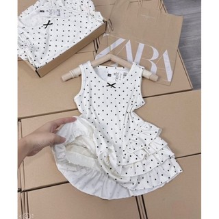 VÁY CHẤM BI ĐUÔI CÁ BG
