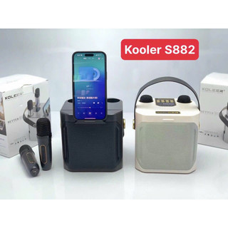 Loa karaoke xách tay mini,tặng kèm 2 micro không dây