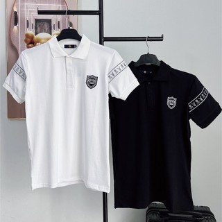 [max cb190] Áo thun polo nam vải cotton, co dãn, thêu logo ngực và tay [tnhung]
