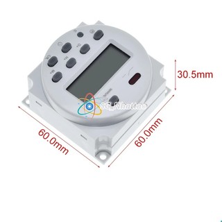 Bộ công tắc timer hẹn giờ điện tử 12v 24v 220v cn101a công tắc hẹn giờ