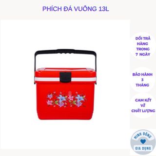 Phích đá vuông giữ nhiệt 13L hàng Việt Nhật