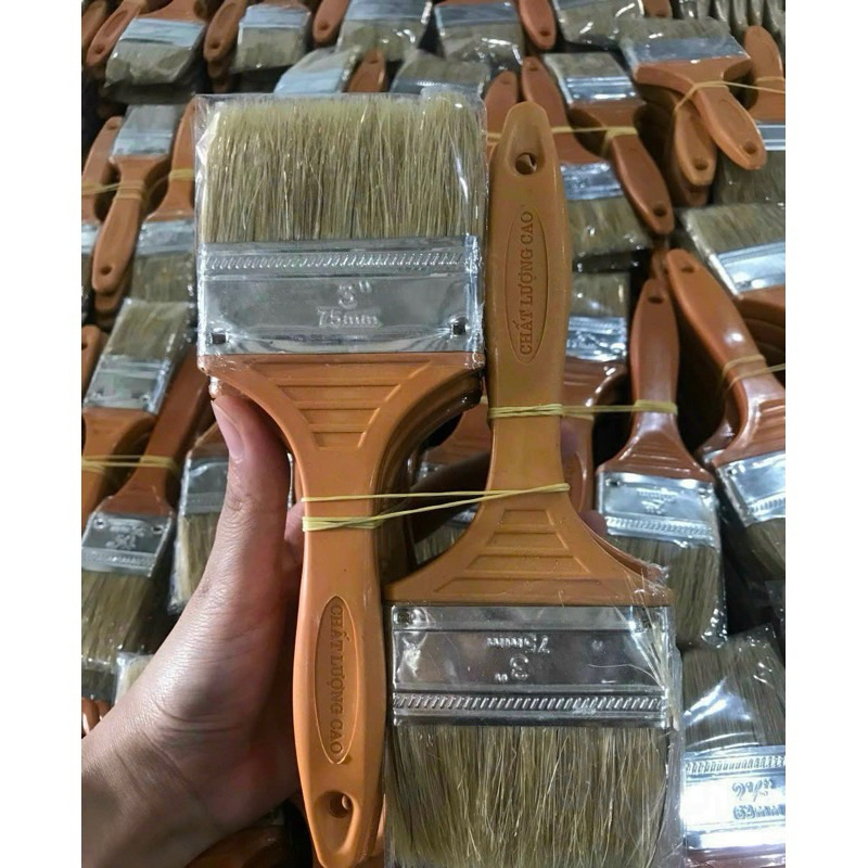 [Hàng dày COMBO 12 CHỔI ]Cọ Quét Sơn - Chổi Quét Sơn Phủi Bụi Hàng VN Chất Lượng Cao Đủ Size