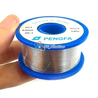 Thiếc Hàn PengFa Loại Tốt 0.8mm Sn63 Pb37 100g (Solder Wire)