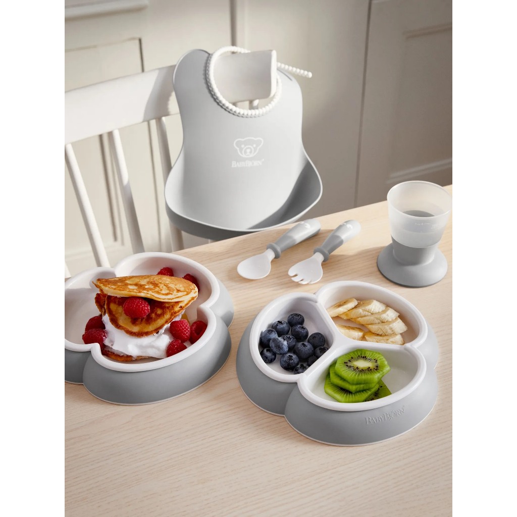 Set 8 món cho bé tập ăn dặm BABY BJORN Dinnerware Set, 8 pcs