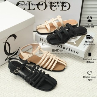 Giày sandal, dép nữ bít mũi nhiều dây quai dễ mang, thời trang dành cho nữ Cloud's Sandal