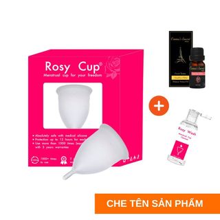 Cốc nguyệt san Rosy Cup chính hãng (Freeship 99k)