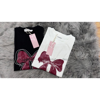 ÁO THUN IN NƠ COCOBEBE - ảnh thật