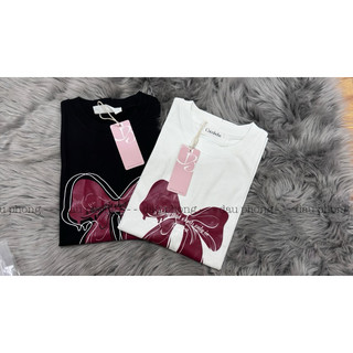 ÁO THUN IN NƠ COCOBEBE - ảnh thật