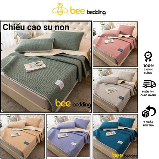 Chiếu điều hòa cao su non tencel latex Bee Bedding, chiếu nệm mủ cao su non hàng cao cấp, mát mùa hè [1m6