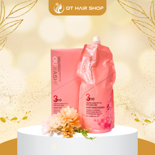 Thuốc ép side tóc nam OUJIASHI HOA ANH ĐÀO không cần dùng nhiệt túi 1000ml tại QT Hair Shop