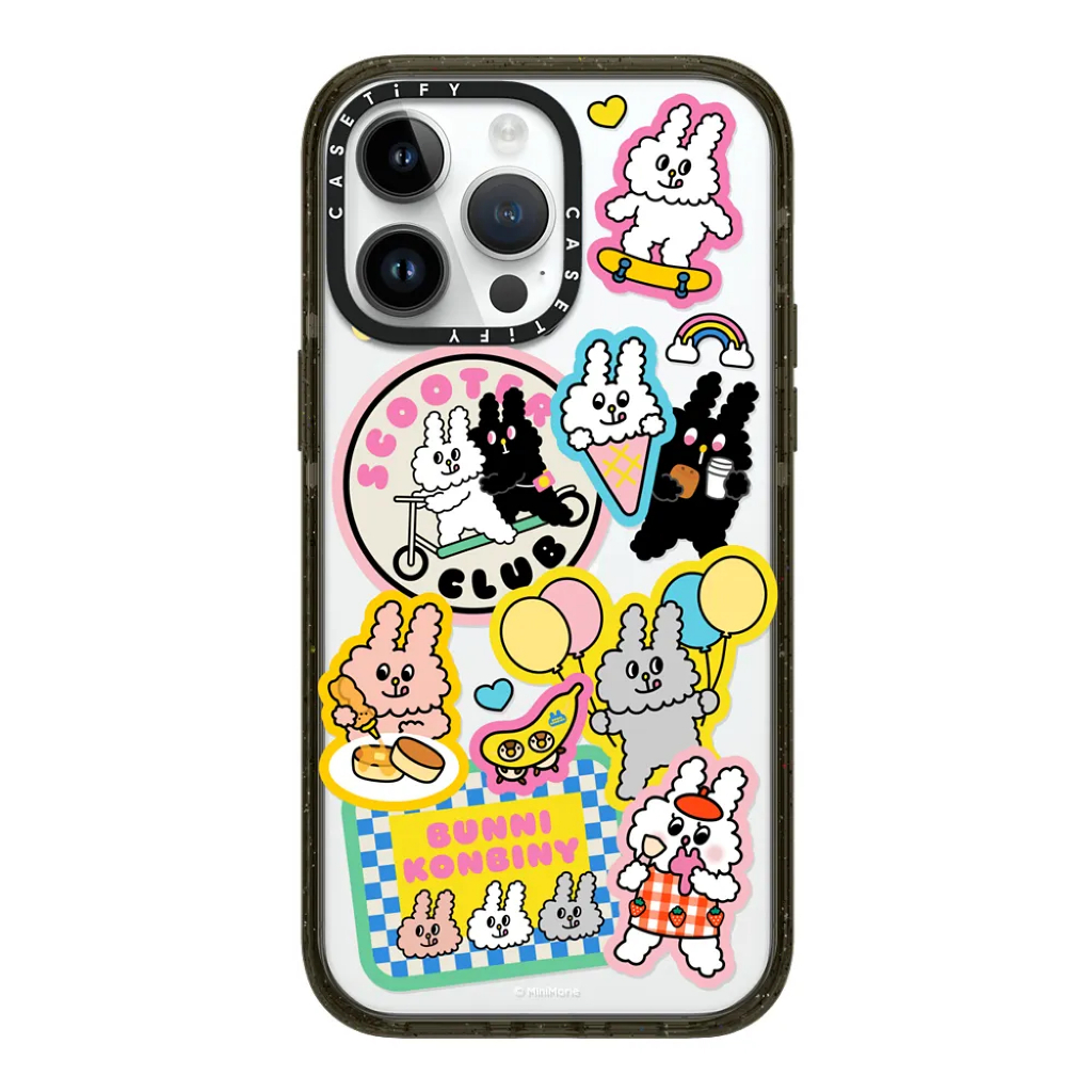 Case Ốp Lưng CASETiFY Bunni Stickers | Impact