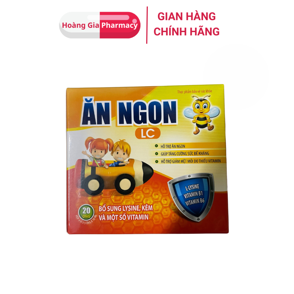 Siro Ăn Ngon LC (20 ống X 10ml)
