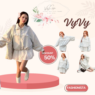 Áo Khoác Coquette Ren Nơ Dáng Ngắn Cổ Bẻ