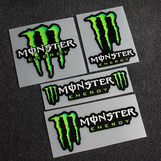 Tem decal phản quang chủ đề Monster móng vuốt kiểu dáng thể thao, cá tính