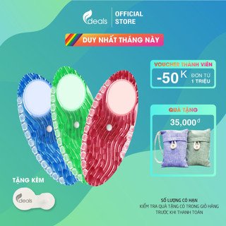 Combo 3 Sáp Thơm Khử Mùi Đa Năng ECODEALS Curve Fresher - Mùi ngẫu nhiên