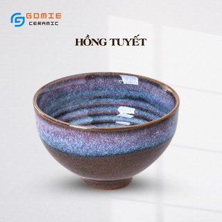 Bát Cơm Kiểu Nhật D13 - Bát Cúp Cơm - Chén Ăn Cơm Kiểu Nhật - Gốm Sứ Cao Cấp Bát Tràng