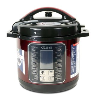 Nồi áp suất điện đa năng Gali 6 lít, 1000w, chất lượng tốt, tặng kèm xửng hấm, bảo hành 2 năm