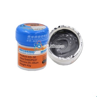 Thiếc bột, chì bột mechanic solder paste xg-50 sn63pb37