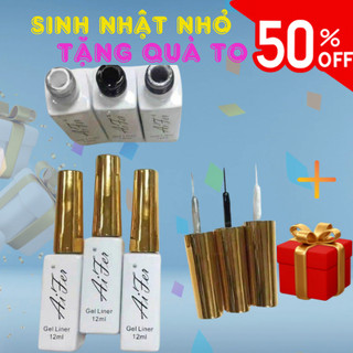 Sơn gel cọ nét aifer - cọ vẽ nét móng siêu mảnh bền đẹp chanh nail