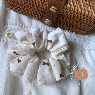 Cột tóc scrunchies handmade xinh xắn
