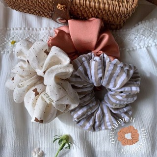 Cột tóc scrunchies handmade xinh xắn