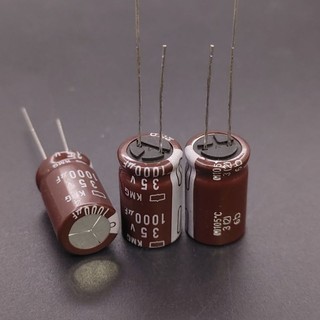 Tụ điện nippon 35v 1000uf kmg 105°c chính hãng