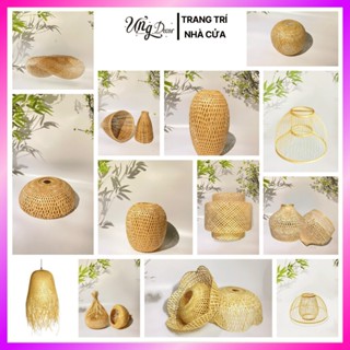 Đèn mây tre thả trần, đèn trang trí,decor (KHÔNG PHỤ KIỆN) dành cho quán ăn, tiệm, quán cafe, nhà hàng chính hãng
