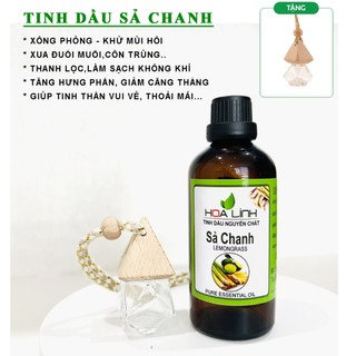 Tinh dầu :QUẾ - SẢ CHANH -BẠC HÀ  nguyên chất 100% - chai 50ml TẶNG VỎ LỌ TREO XE