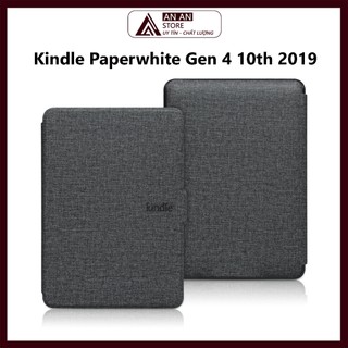 Bao da cover dành cho kindle paperwhite gen 4 10th 6 inch 2019 máy đọc sách da nhám chống vân tay