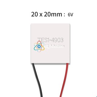 TES1-4903 Sò nóng lạnh 4903 2x2cm 20x20mm máy laze y tế