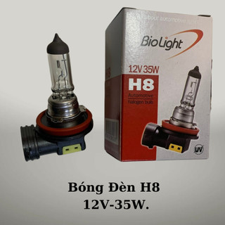 Bóng đèn h8-12v/55w, bóng đèn gầm, bóng đèn cản trước xe chevrolet cruze, captiva, orlander....hàng biolight hàn quốc.