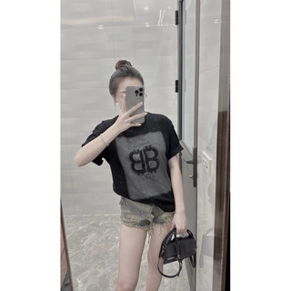 [Hàng chuẩn] Áo phông BB đá dập nổi Qc (ảnh thật)