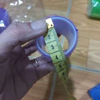 Lô dính cuốn quấn tóc màu (được chọn màu)