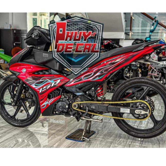 tem exciter 150 lửa đỏ 03