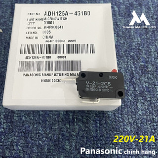 [Hàng chính hãng] Công tắc nguồn máy tắm nóng Panasonic 3500W 21A _ ADH126A-451B0
