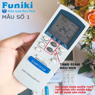 Điều Khiển remote điều hoà FUNIKI Loại đẹp Sử dụng các dòng máy funiki