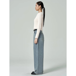 Áo len 8SECONDS Lip Tissue Round Neck Pullover