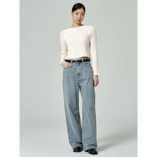 Áo len 8SECONDS Lip Tissue Round Neck Pullover