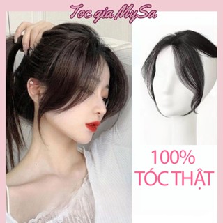 Tóc giả che hói mái bay 4D làm từ 100% tóc thật, giúp phủ hói đỉnh đầu cho nữ
