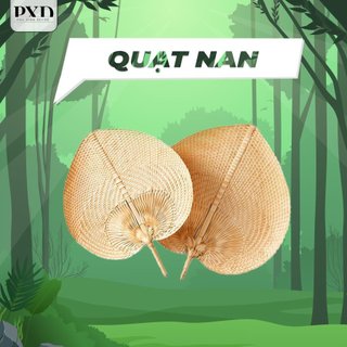 Quạt nan tre lá đề